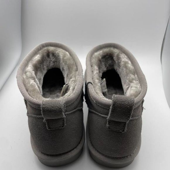 CUSHIONAIRE Women's Cozy pull on boot Grey 6.5 M - Picture 5 of 5